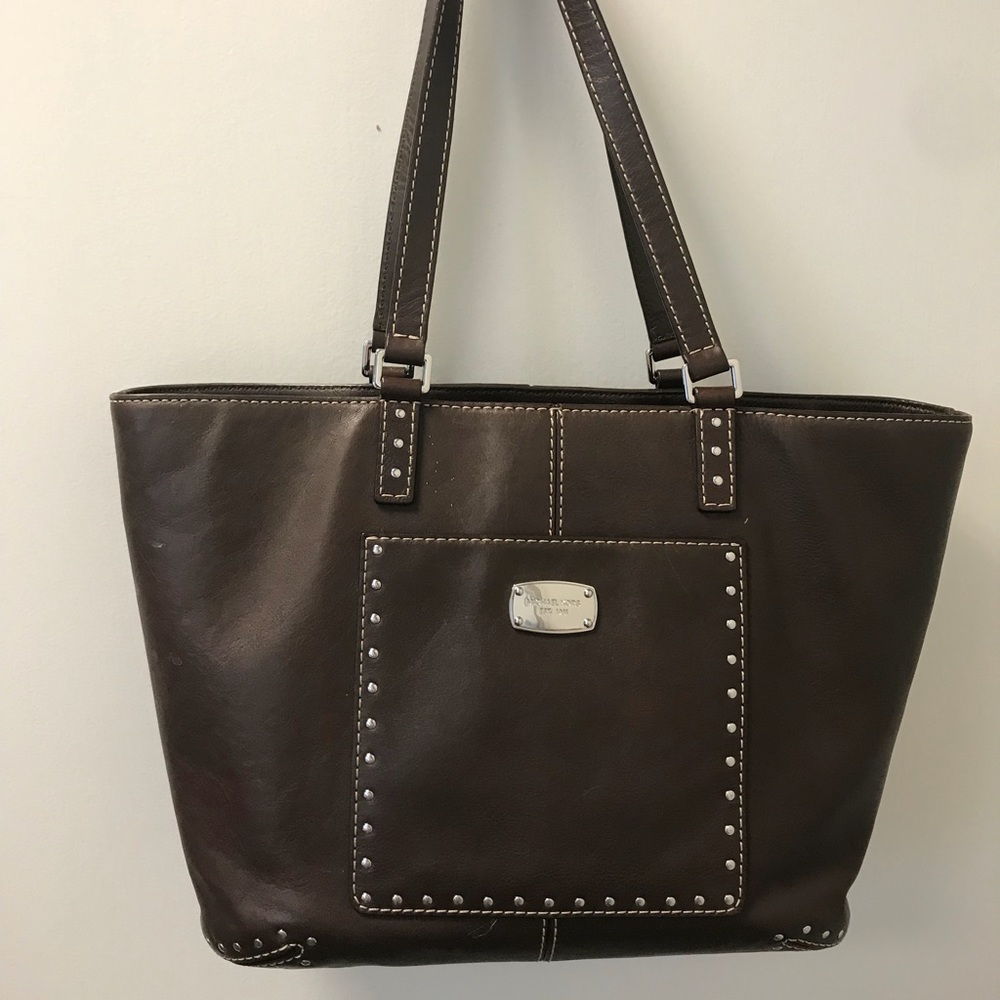 Michael Kors Astor Leather Tote